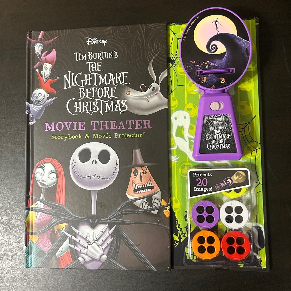 Nightmare Before Christmas Movie Theater Book